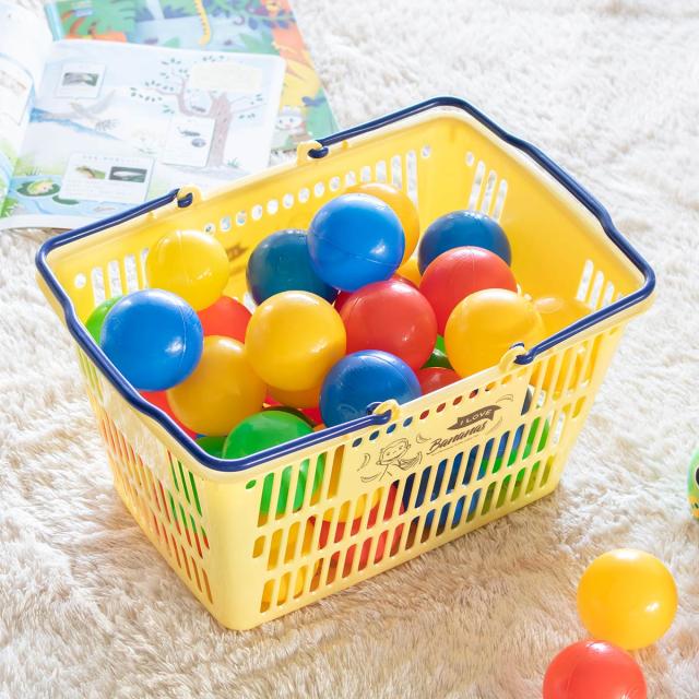 おままごと用 蓋付き 小さな飴色バスケット パニエ ミニチュア /K079 バスケット おさるのジョージ ミニエコバスケット1 レジかご