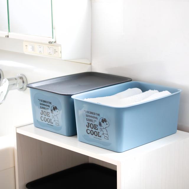 収納ボックス S 幅19×奥行27×高さ12cm スヌーピー コレクトBOX