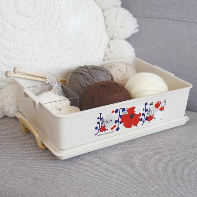 収納ボックス リトルミイ パチットBOX ふた付き （ 収納ケース