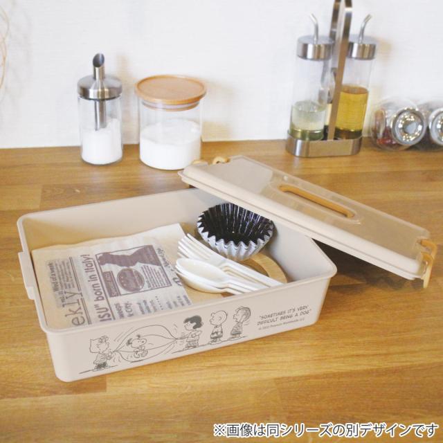 収納ボックス リトルミイ パチットBOX ふた付き （ 収納ケース