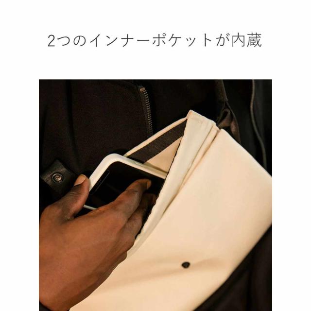 ショルダーバッグ Notabag Crossbody 3WAY （ ノットアバッグ 3way 折りたたみ サコッシュ 手提げ 斜め掛け ミニマル トートバッグ かばん 鞄 カバン バッグ 軽量 コンパクト カラビナ付き 男女兼用 お出かけ おしゃれ ）_6