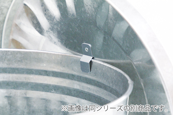 灰入れバケツ 30L 二重底 灰入れ ふた付き 暖炉 ゴミ箱 obaketsu オバケツ （ バケツ 灰 薪入れ 灰取り フタ付き 灰バケツ ペレット 蓋付き 薪ストーブ だんろ 薪 収納 持ち手付き おしゃれ ブラック ）_2