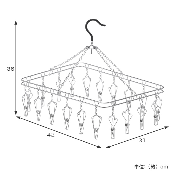 洗濯ハンガー ステンレスハンガーm からまない ピンチ ステンレス製 角ハンガー ステンレス 洗濯ハンガー 洗濯物干し 室内干の通販はau Pay マーケット お弁当グッズのカラフルbox