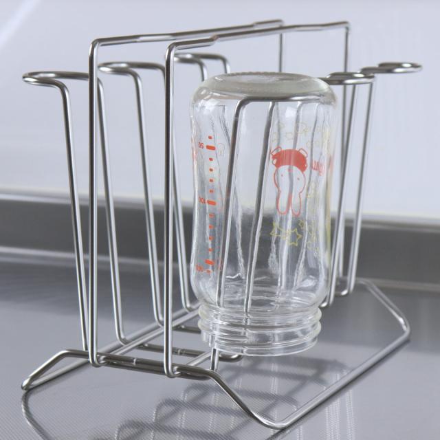カップスタンド　グラススタンド 楽天市場】グラススタンド グラススタンド4個掛け トレー付