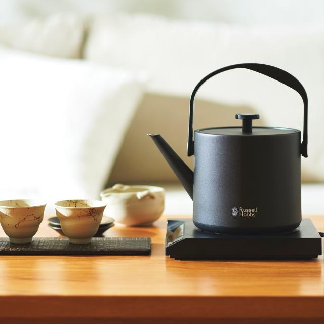 Russell Hobbs 電気ケトル 600ml 温度調節付き 保温機能付き Tケトル （ ラッセルホブス 電気ポット 0.6L 温度調節 温度設定 保温 湯沸かし おしゃれ 湯沸しポット 湯沸し器 ポット 0.6リットル ドリップ キッチン家電 キッチン小物 ）