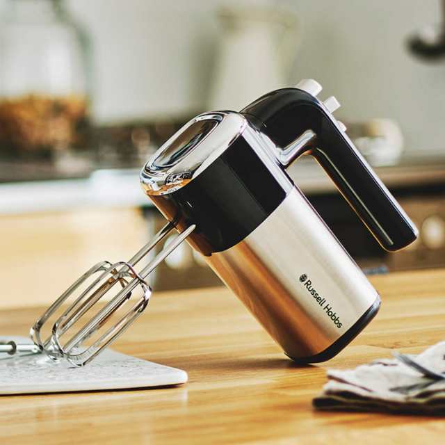 Russell Hobbs 電動ミキサー ベーシックハンドミキサー （ ラッセルホブス 泡立て器 ハンドミキサー 5段階スピード調節 調理家電 キッチ