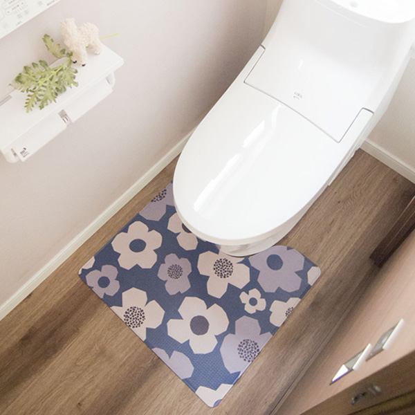 トイレマット 拭ける抗菌 防臭北欧風トイレマット 55 60cm トイレ マット 撥水 抗菌 防臭 拭ける 水に強い 洗濯不要 お手入れ簡単 の通販はau Pay マーケット リビングート