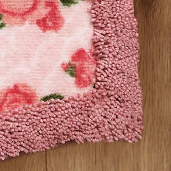 ミニトイレマット ロズレ 40×50cm （ トイレ マット ローズ ミニ バラ 薔薇 単品 洗える すべり止め 40×50 トイレタリー ）｜au  PAY マーケット