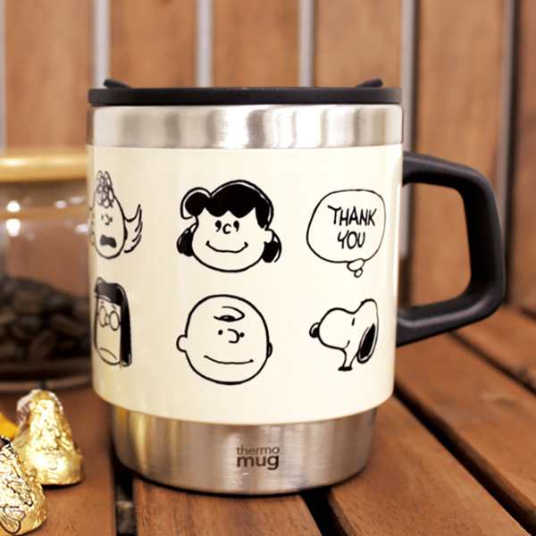 マグカップ 300ml ステンレス 保温 保冷 ふた付き サーモマグ Thermo Mug スヌーピー 保温マグ 蓋付き キャラクター カップ マグ ステの通販はau Pay マーケット お弁当グッズのカラフルbox