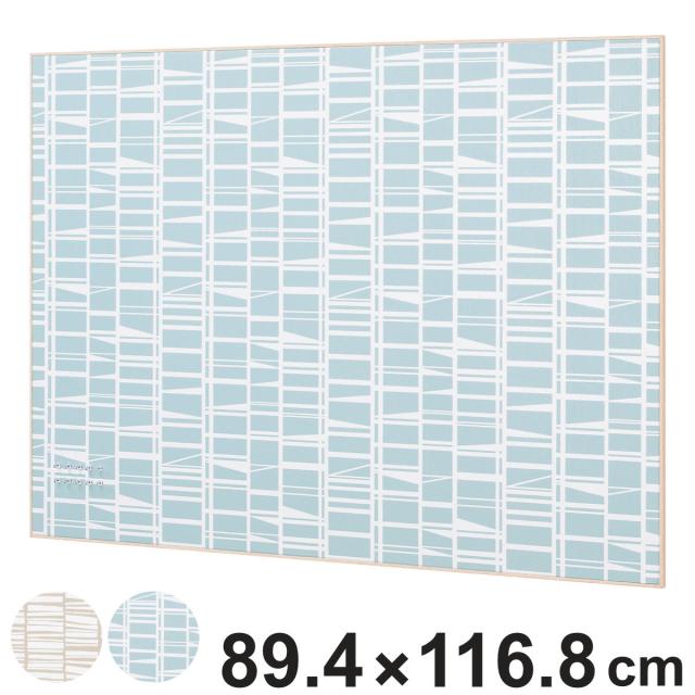 ファブリックパネル ファブリックマグネットボード 89.4×116.8cm モザイク （ 壁掛け 壁飾り マグネットボード アート パネル マグネット 磁石 無地 子ども 部屋 リビング 縦 横 掲示板 ）の通販は 22,968円