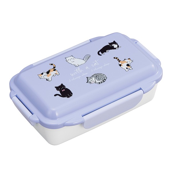 お弁当箱 1段 ドーム型 ネコ With A Cat 500ml 弁当箱 ランチボックス レンジ対応 食洗機対応 子供 子供用お弁当箱 仕切り付 お弁当グの通販はau Pay マーケット お弁当グッズのカラフルbox