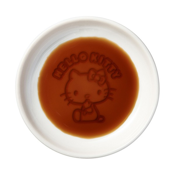 醤油皿 9cm ハローキティ キャラクター 皿 食器 磁器 電子レンジ対応 食洗機対応 小皿 醤油 キティちゃん 豆皿 和食器 白 絵柄 浮き出の通販はau Pay マーケット リビングート