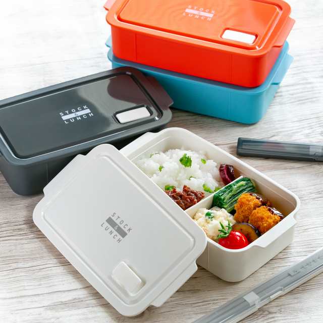 お弁当箱 1段 650ml 抗菌 STOCK&LUNCH BOX ( 弁当箱 ランチ お弁当箱 1段 650ml 抗菌 STOCK&LUNCH BOX ( 弁当箱 ランチ