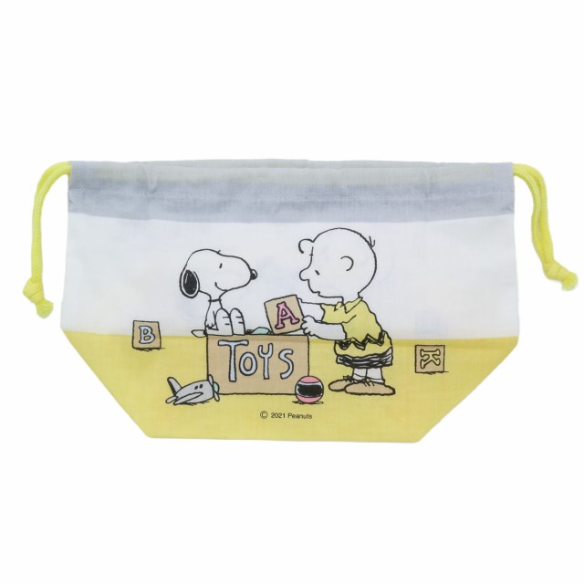 ランチバッグ 巾着弁当袋 スヌーピー （ SNOOPY 弁当袋 巾着 お弁当袋