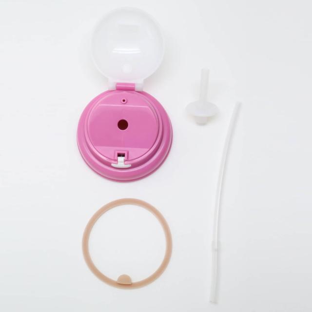 水筒 ストロー付水筒 ハローキティフルーツ 450ml （ キティ ストロー