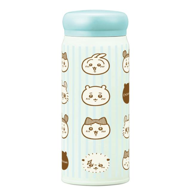 ちいかわランチセット 弁当箱 水筒 ランチバッグ コンビセット （ ランチセット セット 食洗機対応 レンジ対応 二段 抗菌 ドーム型 お弁当 食洗機OK 保冷バッグ 保冷ランチバッグ マグボトル 保温 保冷 カトラリーセット 4点ロック ）_15