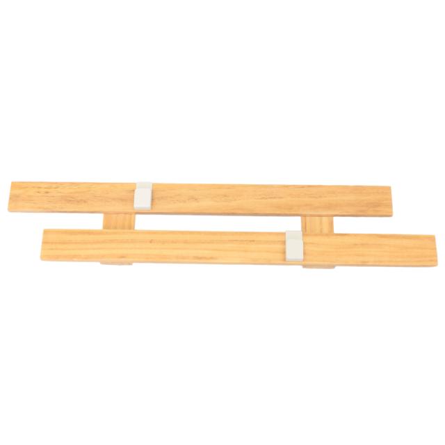 壁掛け すのこ 幅66×奥行3×高さ13cm 壁に付けられるすのこ 2段 フック