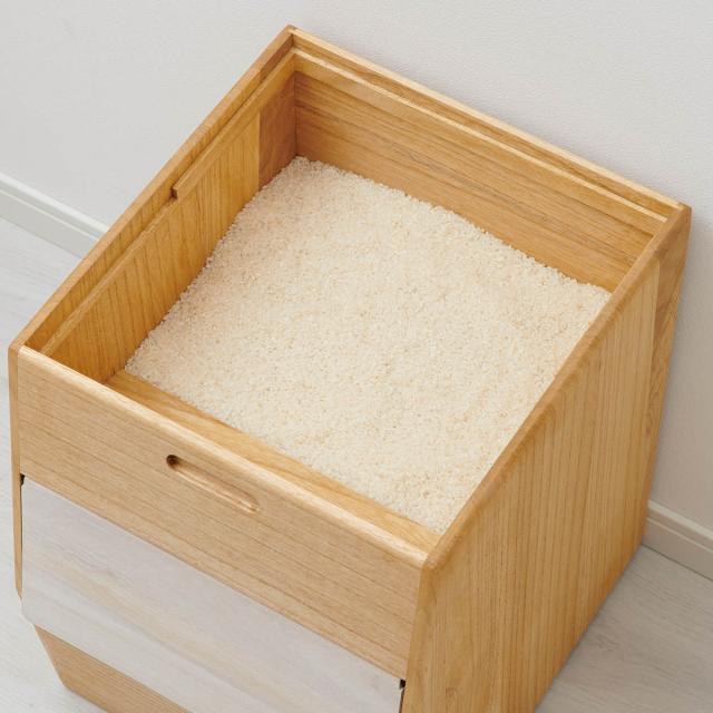 米びつ 30kg KIRISAI 桐のこめ櫃 （ 桐 天然木 日本製 調湿 一合升付き