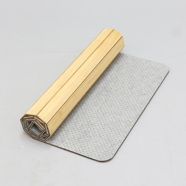 キッチンマット kirisai 桐のキッチンマット 60×120cm （ マット キッチン 桐 天然 キッチンシート 台所マット 拭けるキッチンマット 桐マット 撥水 ズレない すべり止め 傷防止 汚れ防止 拭ける 日本製 ）_14