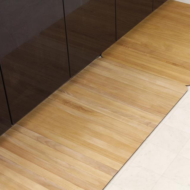 キッチンマット kirisai 桐のキッチンマット 60×120cm （ マット キッチン 桐 天然 キッチンシート 台所マット 拭けるキッチンマット 桐マット 撥水 ズレない すべり止め 傷防止 汚れ防止 拭ける 日本製 ）_4