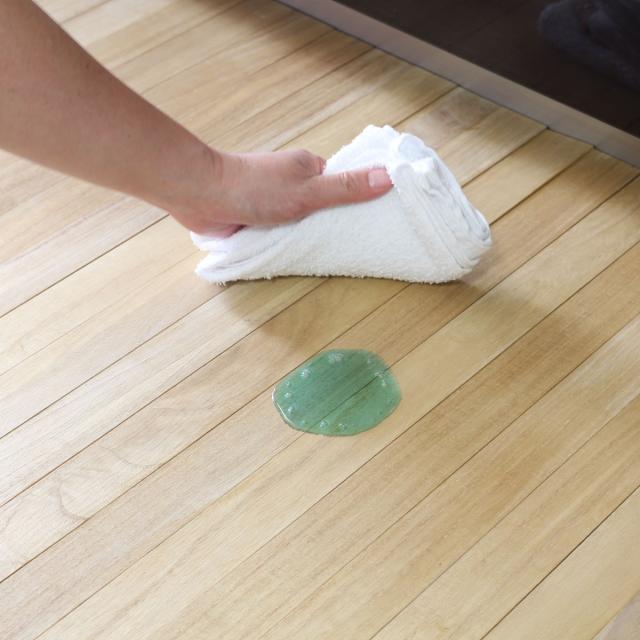 キッチンマット kirisai 桐のキッチンマット 60×120cm （ マット キッチン 桐 天然 キッチンシート 台所マット 拭けるキッチンマット 桐マット 撥水 ズレない すべり止め 傷防止 汚れ防止 拭ける 日本製 ）_8