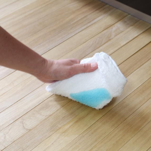 キッチンマット kirisai 桐のキッチンマット 60×120cm （ マット キッチン 桐 天然 キッチンシート 台所マット 拭けるキッチンマット 桐マット 撥水 ズレない すべり止め 傷防止 汚れ防止 拭ける 日本製 ）_9