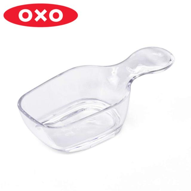 OXO オクソー ポップコンテナ2 コーヒースクープ ポップコンテナ2用スクープ （ 保存容器用スプーン コーヒー粉スクープ キッチンツール ポップコンテナ2用 透明 プラスチック スプーン キッチン用品 フードシャベル スコップ ）