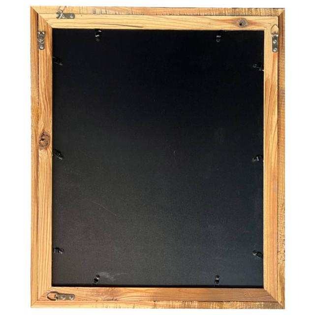 ウォールミラー 44.5×52.5cm ヴィンテージ 古木材 ウィンスロップ （ 天然木 木製フレーム 壁掛け ミラー 鏡 四角 ヴィンテージ調 ビンテージ調 アンティーク調 日本製 ）