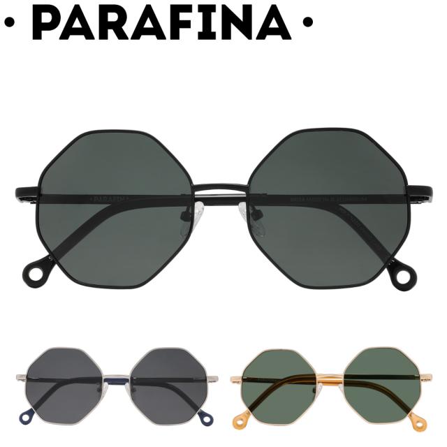 サングラス PARAFINA BRISA リサイクル素材 （ カラーレンズ メガネ 軽量 フレーム 眼鏡 めがね ファッショングラス UVカット 男女兼用 紫外線カット 度なし 偏光レンズ 八角形 伊達メガネ ポリカーボネート リサイクル おしゃれ ）