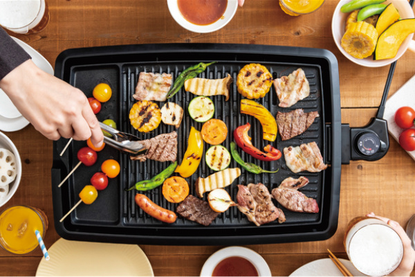 焼肉プレート 電気焼肉器 少煙 減煙 焼き肉プレート 多目的