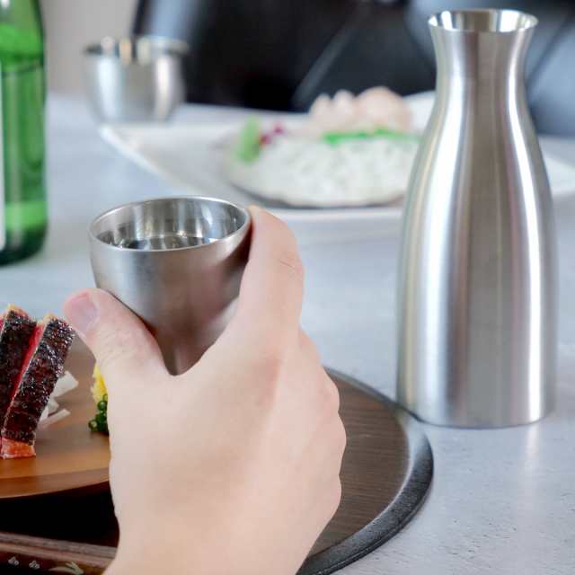 酒器セット 徳利 お猪口 おうち居酒屋 ステンレス ( 酒器 酒器セット 徳利 お猪口 おうち居酒屋 ステンレス ( 酒器