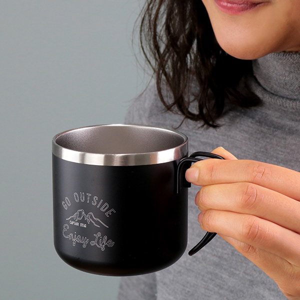 マグカップ モンテ キャプテンスタッグ CAPTAINSTAG ダブルステンレス