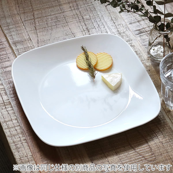 プレート 26.5cm スクエア コレール CORELLE フェアリーフローラ （ 食