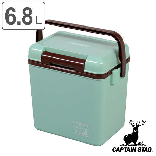 クーラーボックス ハードタイプ 小型 6 8l ミントグリーン Csシャルマン キャプテンスタッグ Captain Stag 保冷 保冷ボックス クーラの通販はau Pay マーケット リビングート