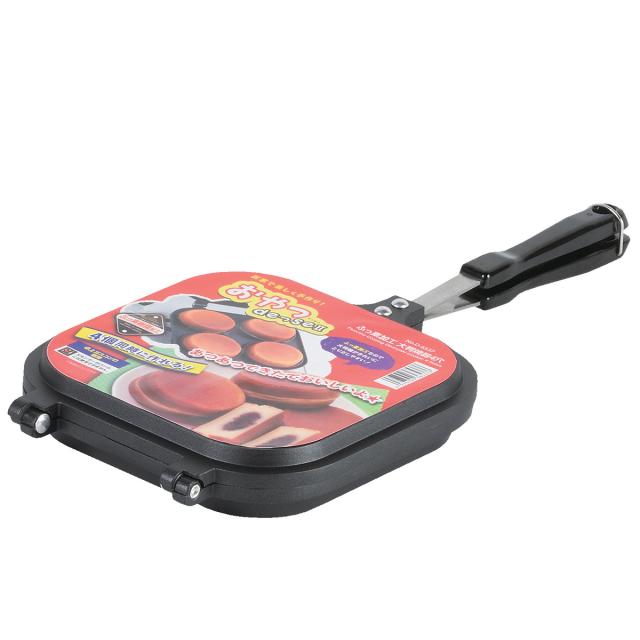 大判焼き器(回転焼) アルミ 2連用 アルミ製大判焼き器 20個用