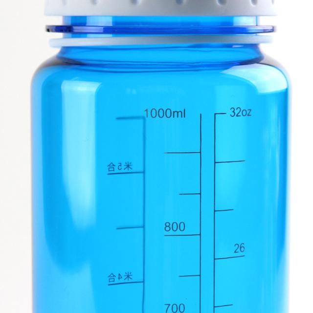 水筒 1L ウォーターボトル ライス目盛り付 プラスチック キャプテン