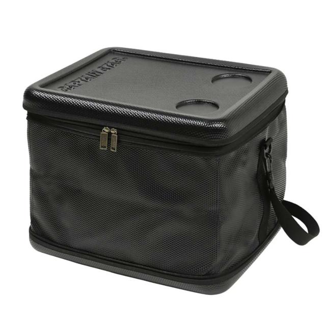 保冷バッグ 43L メッシュポケット付 スーパーコールドクーラーバッグ キャプテンスタッグ （ CAPTAIN STAG クーラーバッグ 保冷 ソフトクーラー 大容量 折りたたみ 保冷バッグ 折りたたみ）_6