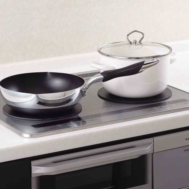 IHマット IH用焼け焦げ防止ガラスプレート 直径22cm 1枚入 （ ガラス IH用保護マット コンロマット IHヒーターマット IHシート  リバーシの通販はau PAY マーケット - お弁当グッズのカラフルBOX | au PAY マーケット－通販サイト