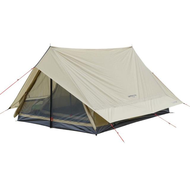 キャンプテント 3人用 4人用 ツーポールロッジUV トレッカー キャプテンスタッグ （ CAPTAIN STAG ツーポール テント キャンプ ロッジテント 大型 アウトドア フルクローズ ファミリーテント ）_10