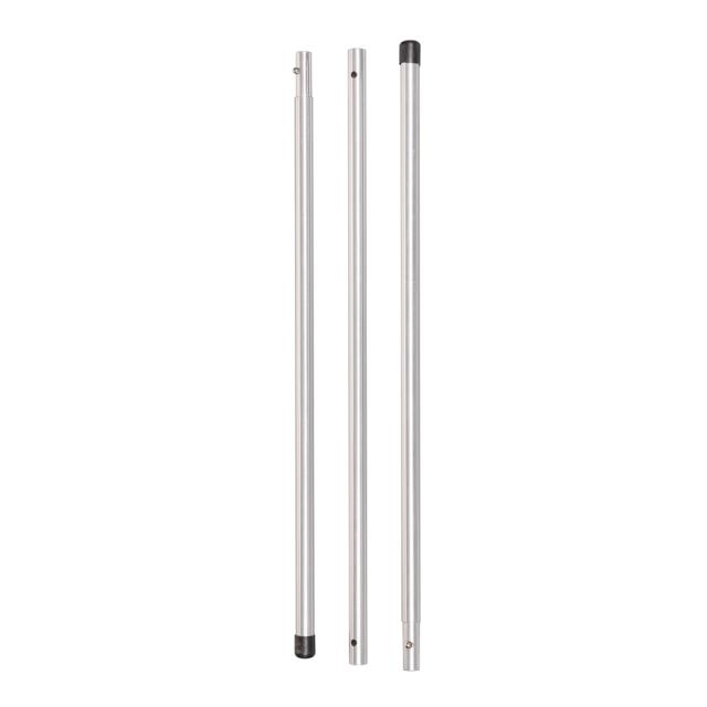 キャンプテント 4人用 ワンポールテント レクタ270UV トレッカー キャプテンスタッグ （ CAPTAIN STAG テント キャンプ ティピーテント アウトドア フルクローズ メッシュ ドーム型 荷物室 ティピー型 ）_10