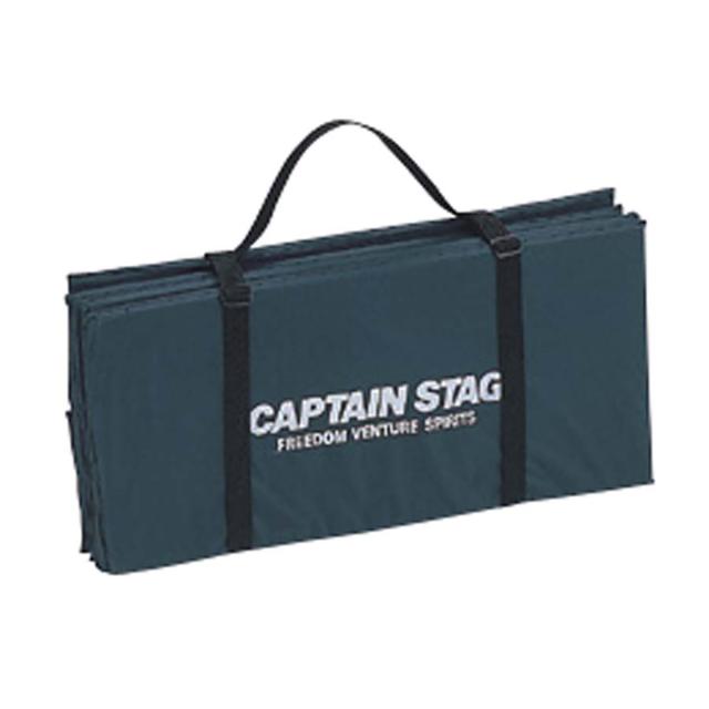 CAPTAIN STAG 折りたたみマット 200cm キャンプマット 60×200cm Mサイズ キャンピングFDマット キャプテン