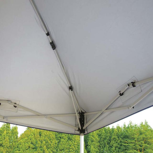 クイックシェード UVカット 防水 キャスターバッグ付 2.5m×2.5m （ キャプテンスタッグ テント ワンタッチタープ CAPTAIN STAG アウトドア 5人 4人 組立簡単 正方形 ）