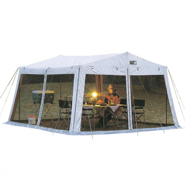シェード ラニー メッシュタープテント 3.5m×3.8m キャリーバッグ付 UVカット 防水 （ キャプテンスタッグ 大型 テント CAPTAIN STAG アウトドア レジャー キャンプ用品 紫外線カット ）