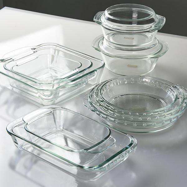 グラタン皿 大皿 22cm Pyrex パイレックス スクエア 耐熱ガラス オーブンウェア （ 食洗機対応 電子レンジ対応 オーブン対応 ディッシュ  ｜au PAY マーケット