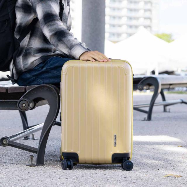スーツケース 35L TSAロックWFタイプ Sサイズ キャプテンスタッグ （ CAPTAIN STAG トラベル 旅行 キャリーバッグ トラベルハードケース ダブルファスナー TSAロック 超軽量 出張 ）_17