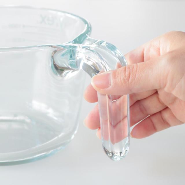 PYREX 計量カップ 500ml 耐熱ガラス 取っ手付き メジャーカップ