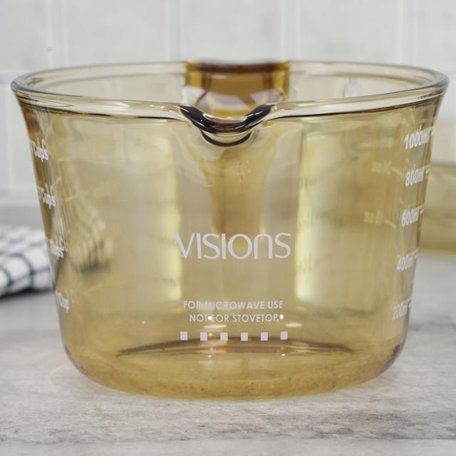 計量カップ 1L VISIONS ガラス製 メジャーカップ （ 計量コップ