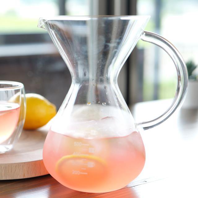 コーヒーサーバー 800ml Pyrex パイレックス ステンレスフィルター付き 