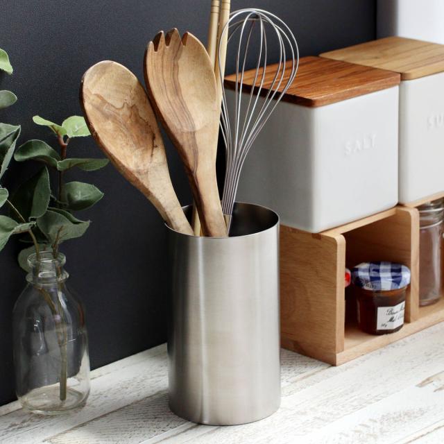 キッチンツールスタンド 18-8 ステンレス製 ツールスタンド サスティナ