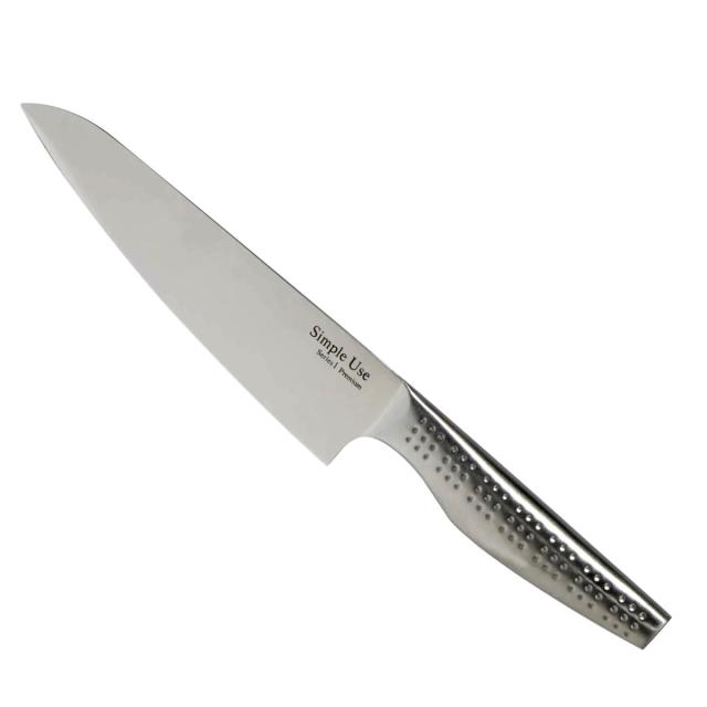 牛刀 18cm Simple Use オールステンレス 食洗機対応 シェフナイフ